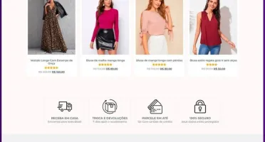 Template Loja Virtual Fina Estampa - Elementor + Wordpress