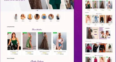 Template Loja Virtual Fina Estampa - Elementor + Wordpress