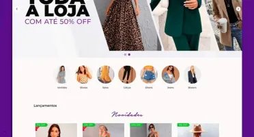 Template Loja Virtual Fina Estampa - Elementor + Wordpress