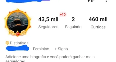 Conta Kwai Monetizada Com 43 Mil Seguidores