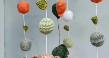 Mobile Tema Safári Amigurumi