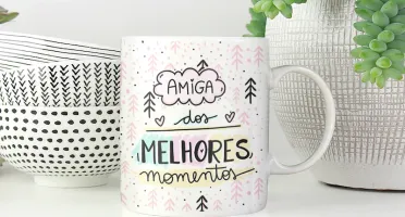 Arte Para Caneca - Amizades