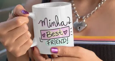 Arte Para Caneca - Amizades