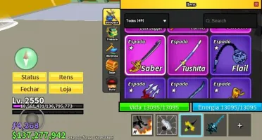 Conta Raríssima, Lvl 2550|