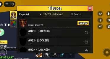 Conta Raríssima, Lvl 2550|