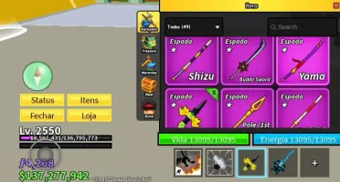 Conta Raríssima, Lvl 2550|