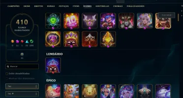 Conta No Lol Diamante 350 Skins,Todos Os Campeões,200 Croma+
