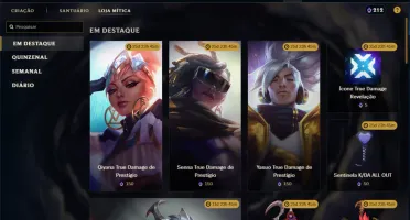 Conta No Lol Diamante 350 Skins,Todos Os Campeões,200 Croma+