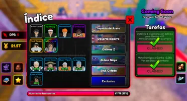 Conta do Roblox Anime Kingdom LEV 110