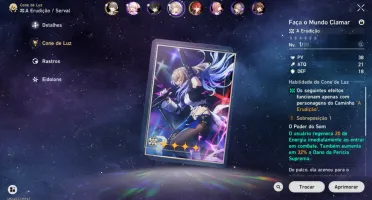 ✨ Conta com Himeko + Sushang Honkai Star Rail