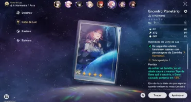 ✨ Conta com Himeko + Sushang Honkai Star Rail
