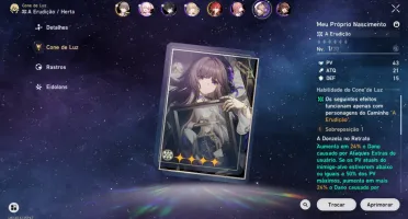 ✨ Conta com Himeko + Sushang Honkai Star Rail