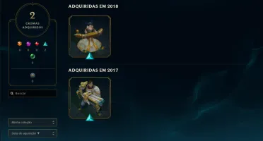 Conta League Of Legends Lvl 202 Full Acesso
