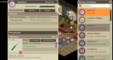 dofus retro Cra lvl 191 + joalheiro 100 servidor Allisteria