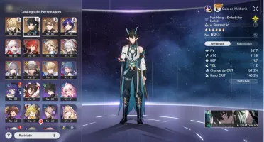 Conta genshin + Honkai