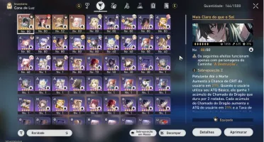 Conta genshin + Honkai