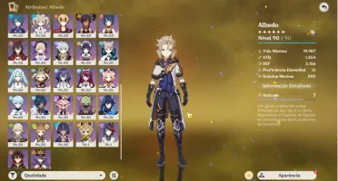 Conta genshin + Honkai