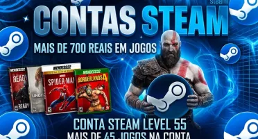 Conta Steam com jogos