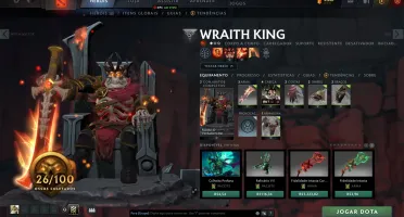 CONTA DOTA 2 DIVINE COM ARCANAS, PERSONAS, IMORTAIS E SETS