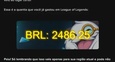 lol + valorant gastei 2k na conta pra sair rapido