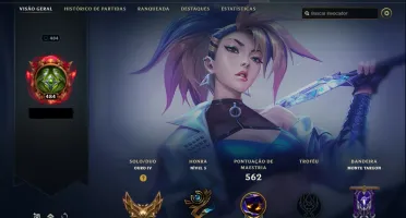 Conta de lol (204 skins) e valorant (com skins)