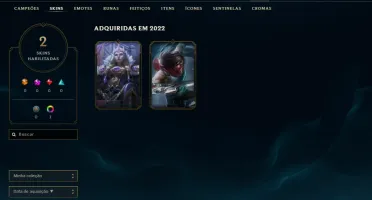 Conta league of legends, smurf, LV49 main talon, ex platina