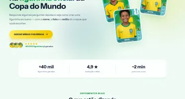 Script Gerador de Figurinhas — Copa 2026 ⚽