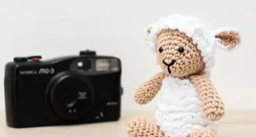 Mini Ovelha Amigurumi