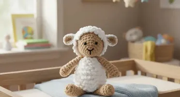 Mini Ovelha Amigurumi