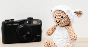 Mini Ovelha Amigurumi