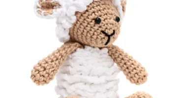 Mini Ovelha Amigurumi