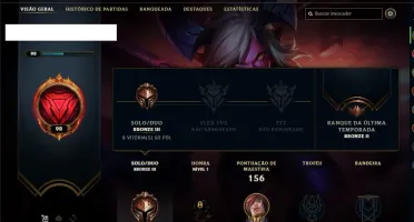 Conta bronze 3 afundada com 53 champs e 13 sklins