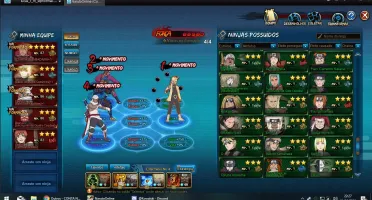 CONTA Naruto Online,COM NARUTO SABIO DOS 6 CAMINHOS!
