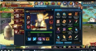 CONTA Naruto Online,COM NARUTO SABIO DOS 6 CAMINHOS!