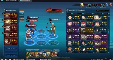 CONTA Naruto Online,COM NARUTO SABIO DOS 6 CAMINHOS!