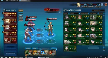 CONTA Naruto Online,COM NARUTO SABIO DOS 6 CAMINHOS!
