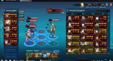 CONTA Naruto Online,COM NARUTO SABIO DOS 6 CAMINHOS!