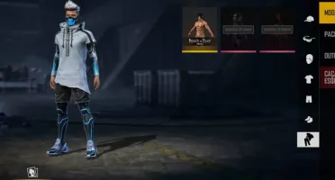 Conta no Free Fire com Punho Cobra e MP40 Cobra