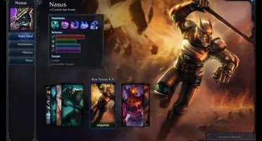 Conta League Of Legends Lol Unranked Smurf 49 Skin Nasus K-9