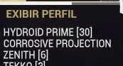 Conta Warframe MR 22