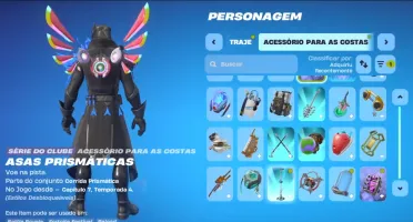 Conta fortnite 18 skins 1,500 v-bucks full acesso