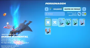 Conta fortnite 18 skins 1,500 v-bucks full acesso