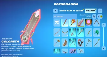 Conta fortnite 18 skins 1,500 v-bucks full acesso