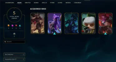 Conta league of legends platina 1