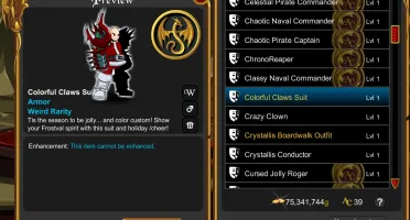 Conta AQW muitos rare