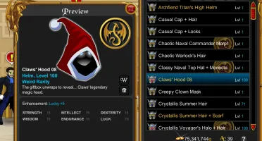 Conta AQW muitos rare