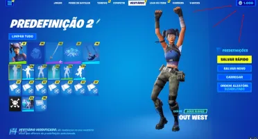 Conta Fortnite - Com Vbucks E Salve O Mundo