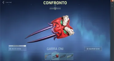 Conta valorant com muitas skins