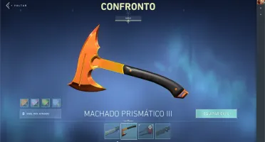 Conta valorant com muitas skins