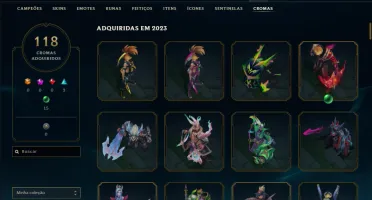 Conta Lol e valorant